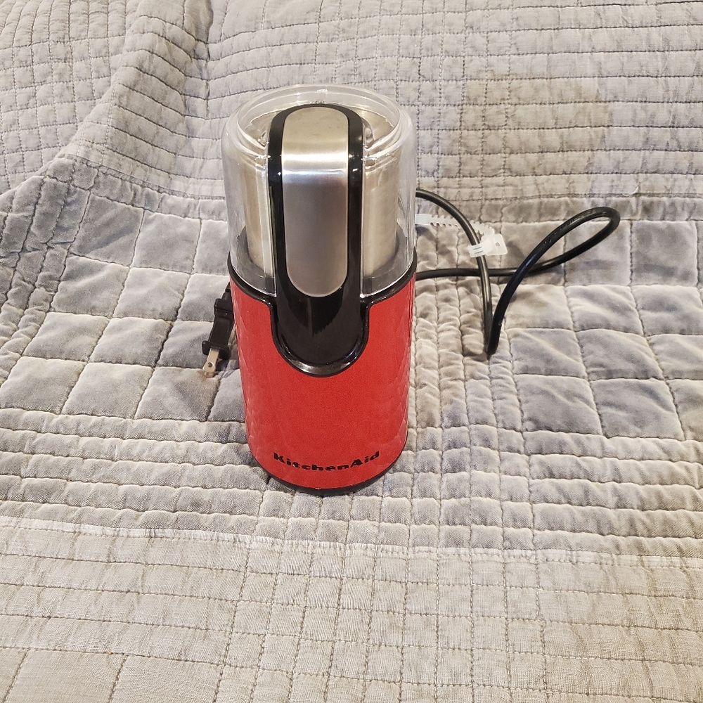 Kitchen Aid Red Coffee Grinder BCG111ER